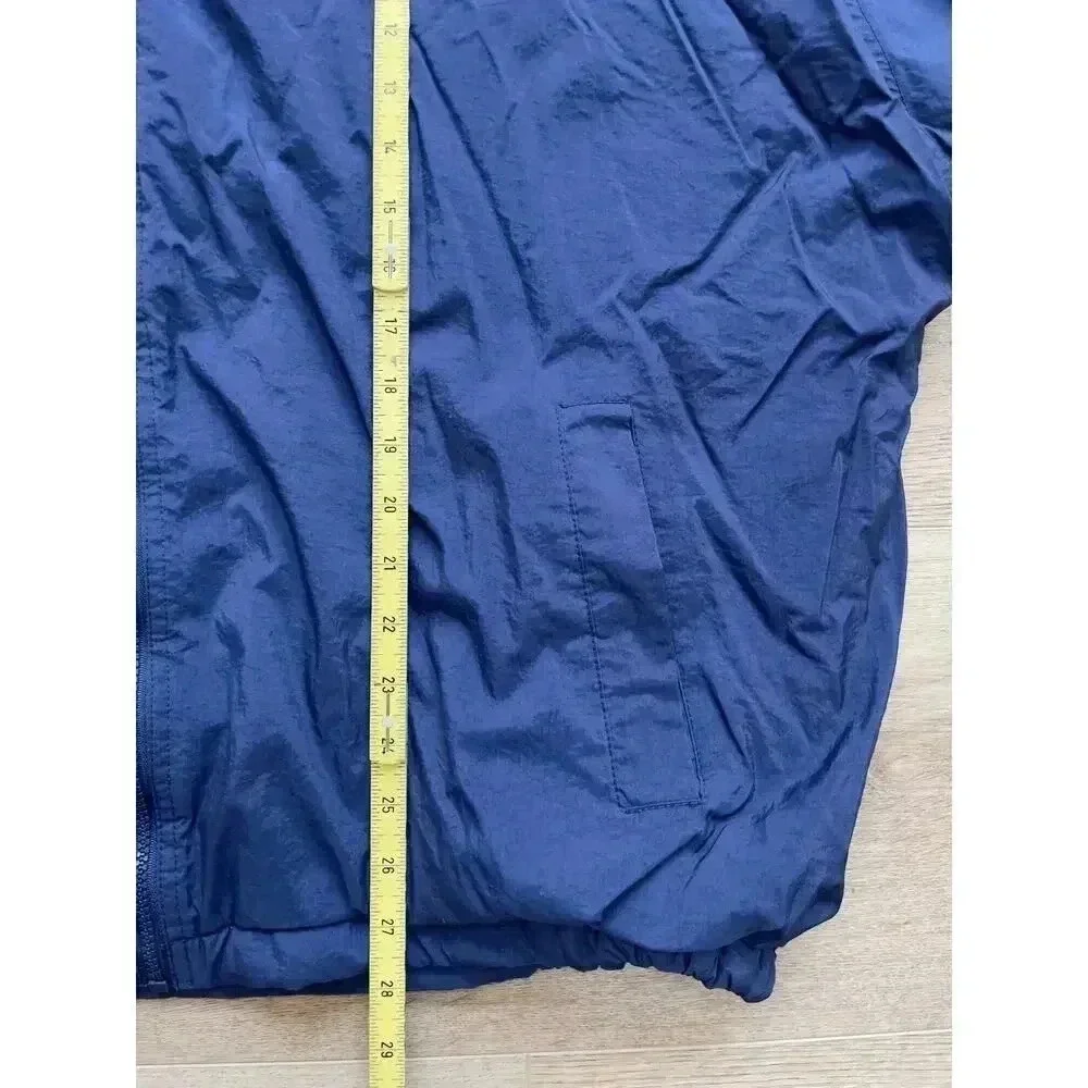 Rare Vintage 90s Nike Men's Heavyweight Windbreaker Big Swoosh Blue XXL